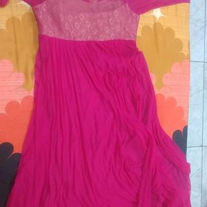 One Peice Party Wear Gown Xl Size Made In India