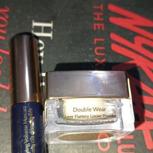 Estee Lauder Loose Powder And Mascara