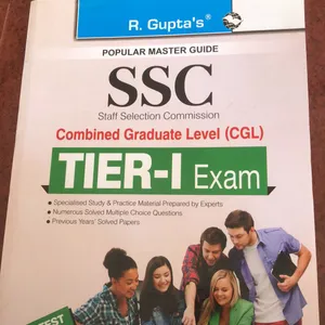 R Guptas SSC CGL TIER 1 Exam Handbook