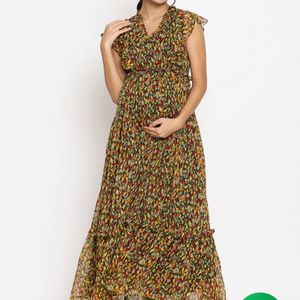 Maternity Summer Maxi Dress