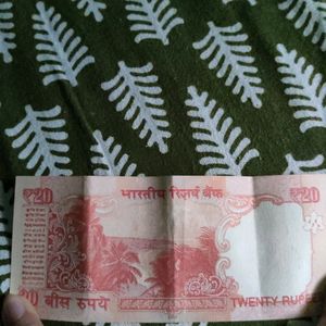 Rare 1 And 5, 20  Rupee Note