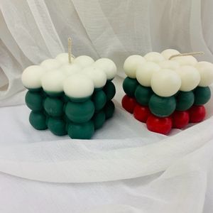 2 Ombre Bubble Candle