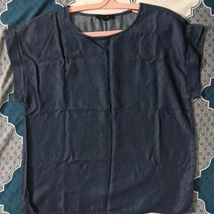 New Forever 21 Navy Blue Top
