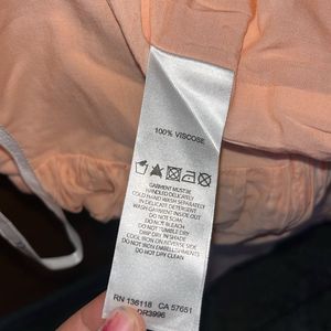 Peach Unused Midi Dress