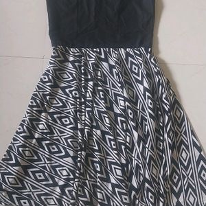 Black & White Short Dress