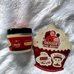 Plum Red Velvet Body Butter