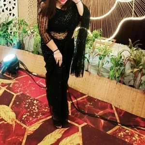 Cocktail Black Color Saree... Bollywood Style Sare