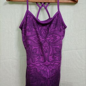 🎉SALE🎉 Athleta Women S Purple Yoga Tank Top