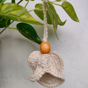 Handmade crochet Christmas tree ornaments