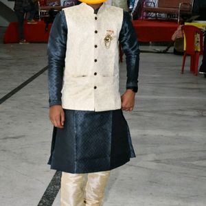 Kurta Pajama With Waistcoat