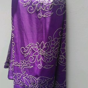 Purple 🟣💜 Sari