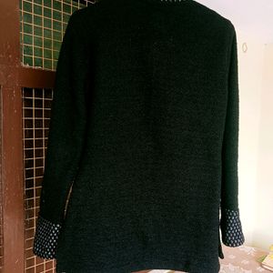 Black Woolen Sweater