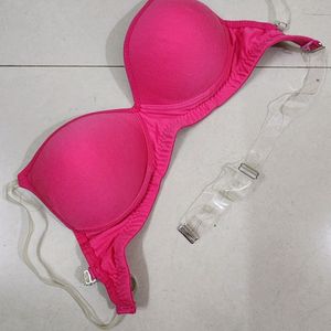 Backless And Strapless Cotton Bra