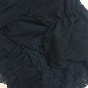 Sexy Zed Black Net Dress