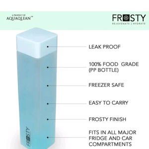 Aquaa Frosty Plastic Food Grade Fridge Bottle 🥳