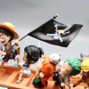 The Straw Hat Pirates Bust Dragon Boat Scene