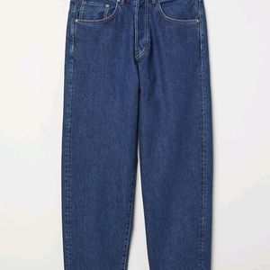 H&M 90's Blue Straight Fit Jeans