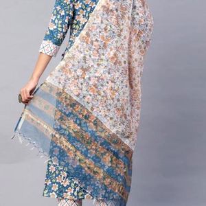 Beautiful Floral Kurti Set