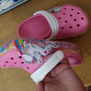 Pink CROCS