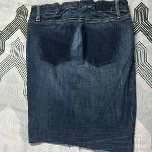 Blue Denim Skirt