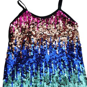 Sequin Multicolour Party Top