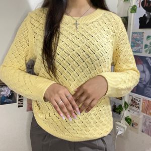 Knitted Pullover🌻💛