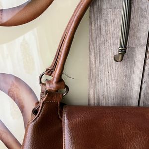 Fossil Leather Handbag