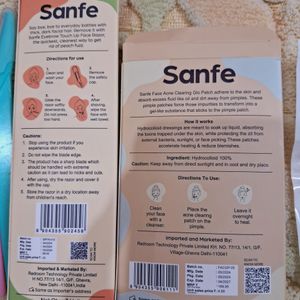 Sanfe Combo🔥3 Facial razors & 36 Acne patches