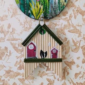 Room Decor Hut Shape Wall Hanging Item