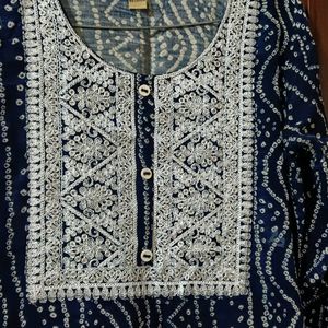 Blue Kurta Women