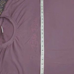 5 XL PURPLE T SHIRT