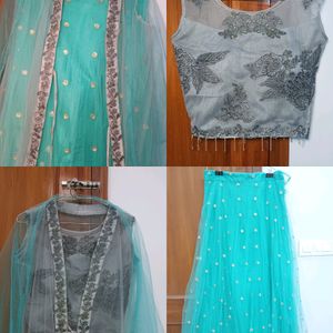 Anarkali And Lehenga Combo Of 2