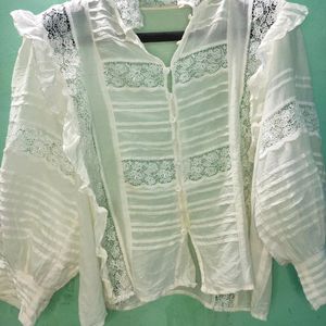 Korean Lace Shirt