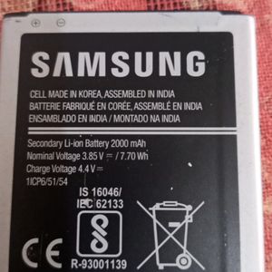 Original Samsung J2(2016) Battery.