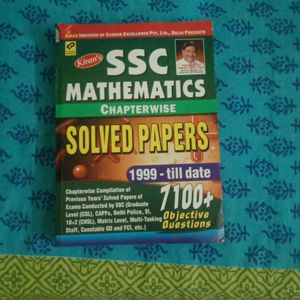 SSC Mathematics And English Solved Papers