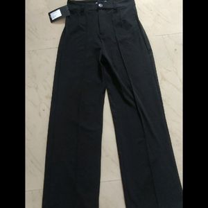 Straight Fit High Waist Pants