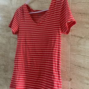 Ribbed Stripped Shirt