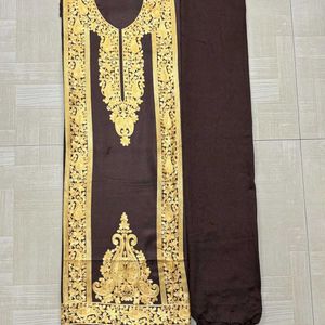 Aari  Embroidery Work Suit