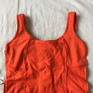 Orange Crop Top