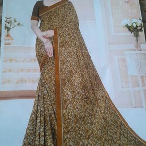 New Georgette Printed Saree