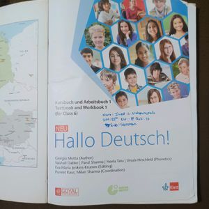 Hallo Deutsch Textbook Class 6