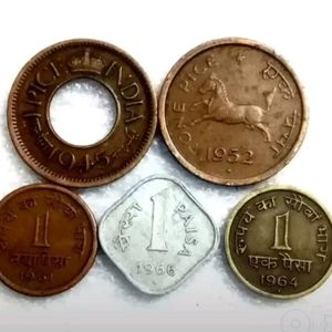 One Pice Coin set  .Will get mix years as per avai