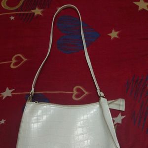 White Sling Bag