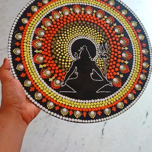 Lord Shiva Mandala Painting