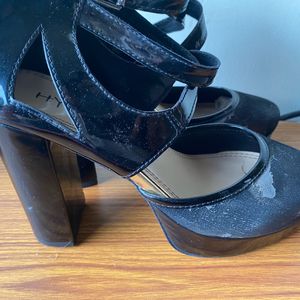 Black Platform Heels