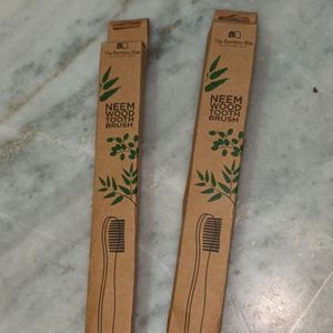 1 Neem Wood Toothbrush