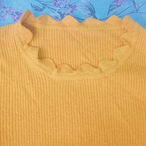 Mustard yellow sweater