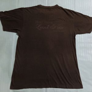 Men Brown T-shirt