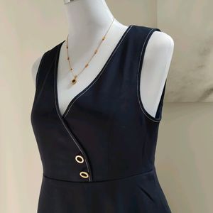 V Neck Wrap Dress (Imported from Korea)