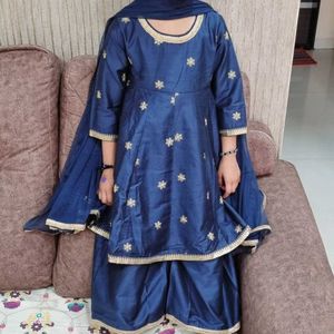 Anarkali Kurta Set For Girls